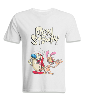 camiseta de ren y stimpy