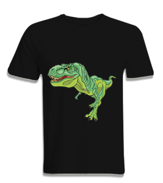 Camiseta estampada dinosaurios en Bogotá 